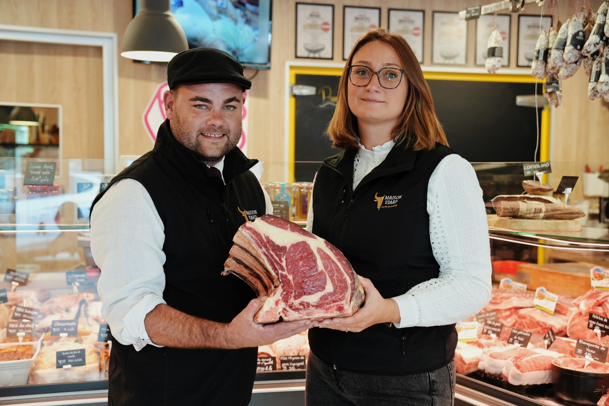 Kevin et Élodie, fondateurs de la Maison Viard